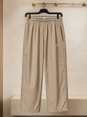 Nike Beige Elastic Waisttrack Joggers size XXL